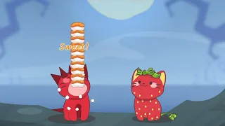Wellerman - Halloween Theme 2026 - Duet Cats - Raddy & Strawberry - Popcat - Cute Cat Rhythm Music