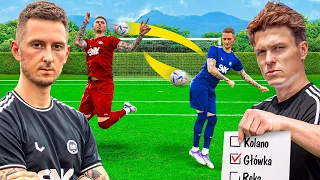 WYZWANIE: JEDEN GOL KAŻDĄ CZĘŚCIĄ CIAŁA?! 🤯