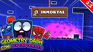 !!!LOS SUPERPODERES MÁS ROTOS DE GEOMETRY DASH!!! | Geometry Dash 2.3