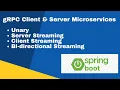 gRPC Client Server Microservices Implementation Using Spring Boot