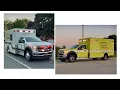 Belgium FD Ambulance 753 Fredonia FD Ambulance 650 Responding 9-1-25