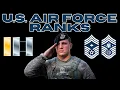 U S AIR FORCE RANKS
