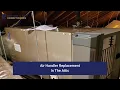 Air Handler Replacement in the Attic K2 Heating Air Conditioning