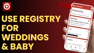 How to Use Target Registry for Weddings Baby