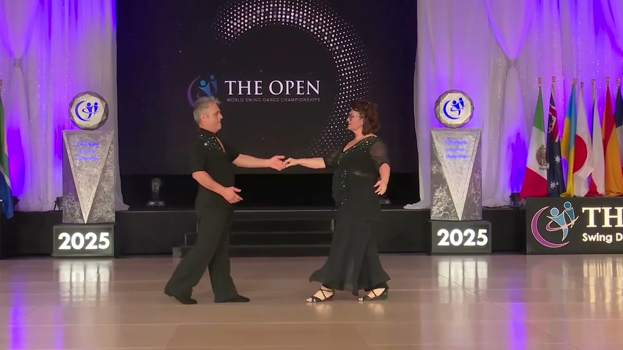 Noël Charbonnier and Chantal Verpillat - Masters Finalist - The Open 2025