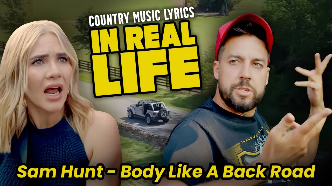 Country Music Lyrics in Real Life. Body Like a Back Road - Sam Hunt
