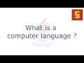 What is a computer language Learning to code in Java Lesson 1 Skuddly