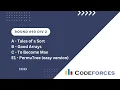 Codeforces Round 890 Div 2 A B C E1 Editorial C