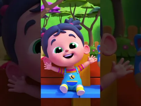 Wheels on the Tractor, ट्रैक्टर के पहिये घूमे गोल गोल गोल, Hindi Baby Songs #shorts #nurseryrhymes