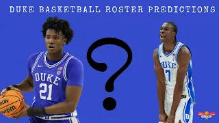 Duke Basketball Roster Predictions