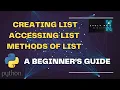 Python Basics 12 - Learn Python Lists Easily BEGINNER S Tutorial