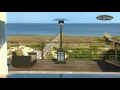 Dauphine Square Mocha Illuminated Patio Heater - Costco com Exclusive