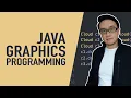 Java Graphics Programming Tutorial - How To Draw Shapes Paths Curves and Apply Transformations