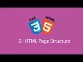 2 - HTML and CSS Tutorial for Beginners