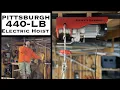 PITTSBURGH 440-LB Electric Hoist - Full Review