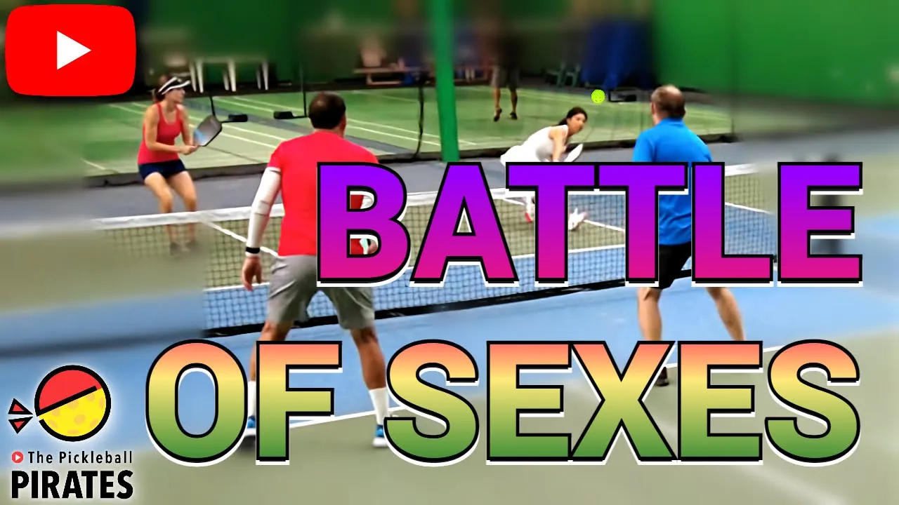 Pickleball Battle of Sexes Women's vs Men's Doubles