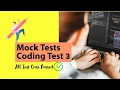 Mock Tests Coding Test 3 Answers Coding Test 3 in JavaScript JavaScript NxtWave CCBP 4 0