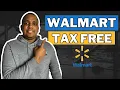 How Not to Pay Taxes When Shopping at Walmart