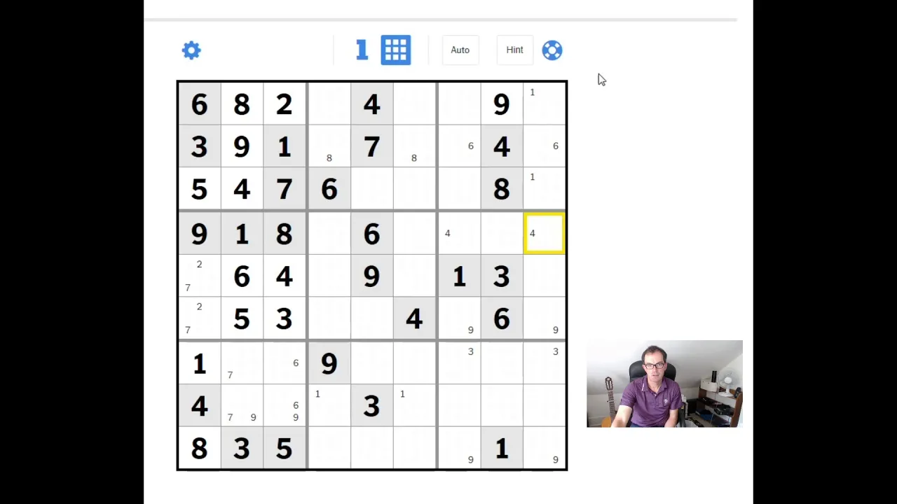 The New York Times Hard Sudoku: The Power Of Pencil Marks!