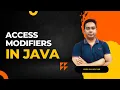 Access Modifiers in Java with example by Naren