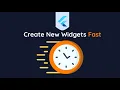 Quickest Way To Create A Stateful Or Stateless Widget In Flutter