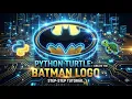 Batman logo making by python turtle