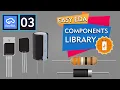 How to use EasyEDA online Components Library easyeda components library easyeda online PCB