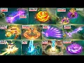 11 SKIN REVAMP COMAPRISON | SABER LEGEND | GUSION COLLECTOR | ALICE LUCKYBOX \u0026 3 M SERIES SKINS