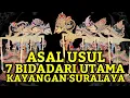 Asal Usul Wayang Jawa - 7 Bidadari Utama