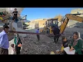 Lagu Starting the Demolition of an Old House | Excavator Begins Tearing Down Walls| Rebuilding the Future