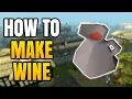 How To Make Wine In OSRS How To Level Up Cooking Fast In Old School RuneScape