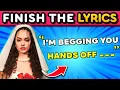 Download Lagu FINISH THE LYRICS 🎤 Viral TikTok Songs 2025 Edition 🔥 Music Quiz MP3
