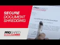 PROSHRED Security Secure Document Shredding