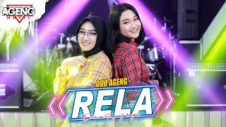 Download RELA - DUO AGENG ft Ageng Music (Official Live Music) | Demi Cinta Yang Menyala Ku Rela MP3