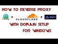 How to Reverse Proxy Jellyfin Cloudflare Caddy Domain Setup