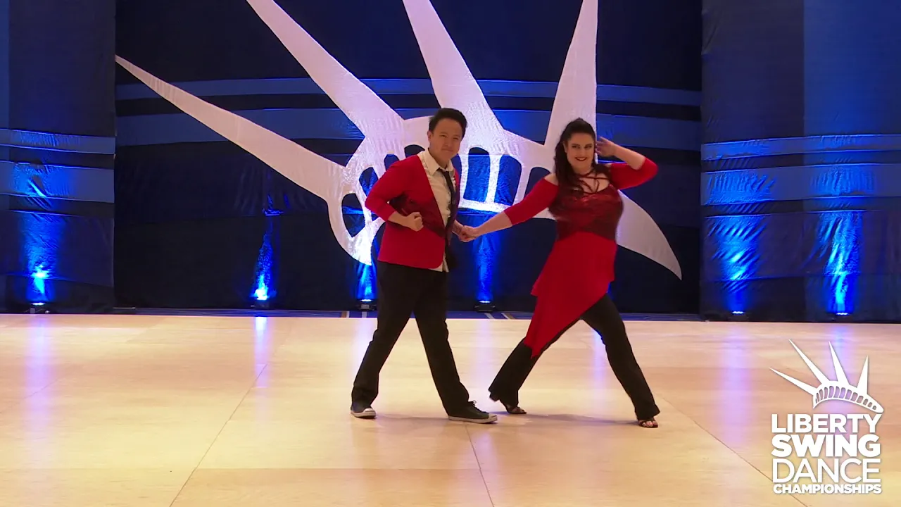 Liberty Swing 2019 Rising Star Christopher Lo & Kristen Shaw