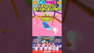 【fall guys】止まるなキケン、島を正確に選ぶ判断力【フォールガイズ】#フォールガイズ #fallguys #shorts