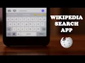 Wikipedia search app using python 10 lines AK