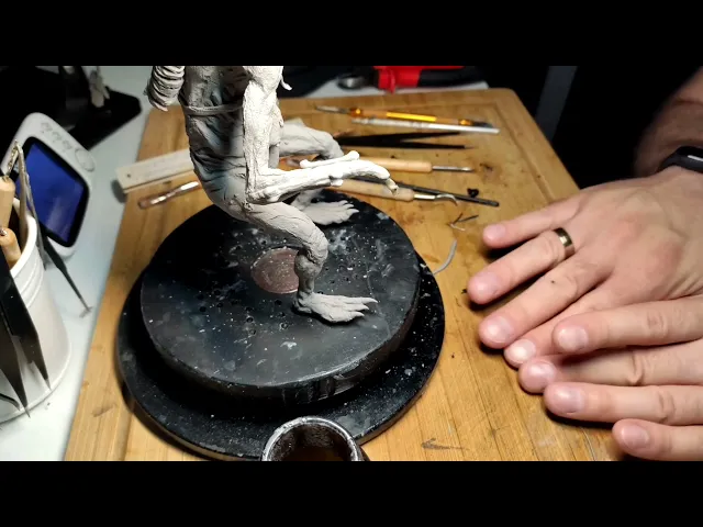Grave Hag - sculpting
