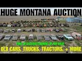 The Massive Dielman Barn Find Collection Auction Box Elder Montana 2025