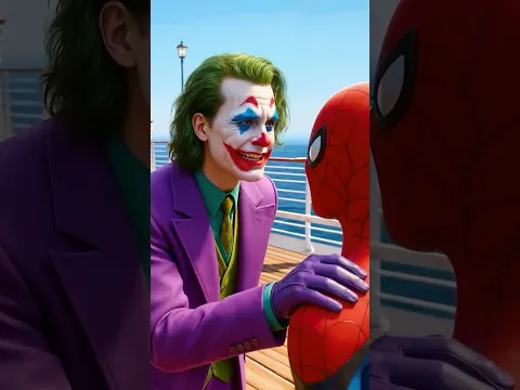 Spider-Man No Debió Confiar en el Joker😔 #animacion #spiderman #shorts #entertainment #fypシ