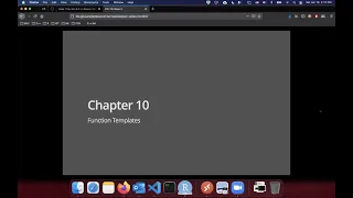 CIS-17A-21W Chapter 10 Function Templates