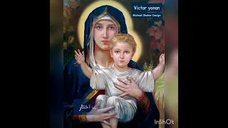 مديح يا ابنة داود من نسل الأبرار تطلع الاب من السماء فلم يجد من يشبهك ارسل وحيده اتي وتجسد منك 