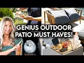CLEVER OUTDOOR PATIO MUST HAVES BACKYARD IDEAS HOSTING TIPS