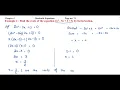 Find the roots of the equation 2x2 - 5x 3 0 by factorization
