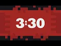 3 Minute 30 Second Timer Basic Red