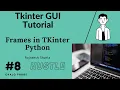 Frames in GUI with Tkinter in Python