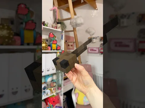 Making a minecraft TADPOLE in real life! 🐸