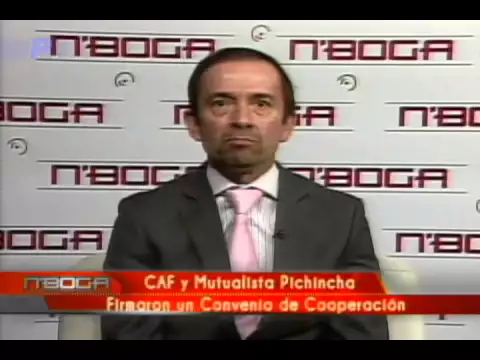 CAF y Mutualista Pichincha firmaron un convenio de cooperación