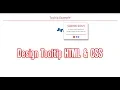 How to Design Tooltip HTML and CSS